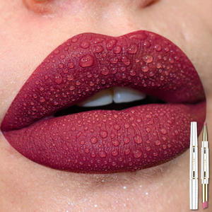 Hot Selling <span class=keywords><strong>2</strong></span> in 1 Lip Liner Wasserdicht Milde Zutaten Schnellt rockn ender Lippenstift Farbe Langlebiger Lip liner Pen - Product Image 4