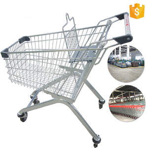 Prix promotionnel d'épicerie en métal supermarché chariot - Product Image 2