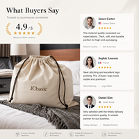 Sac en coton réutilisable avec cordon de serrage, logo personnalisé, pochette de protection contre la poussière pour chaussures, sacs à main, cadeaux, emballage de vente au détail, commandes en gros, voyage