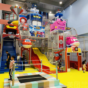 Nouvelle tendance en gros de parc d'attractions d'intérieur de château vilain <span class=keywords><strong>fort</strong></span> de jeu mou pour la zone de jouet de piscine de boule d'enfants faite de plastique - Product Image 3