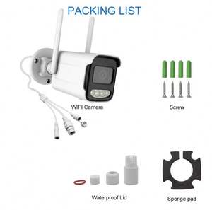 מצלמת אבטחה אלחוטית 2MP 4MP 5MP 8MP  עם WIFI,  פנימית/חיצונית, IP,  POE,  WebRTC, RTSP, RTMP, עם SDK, API, ראיית לילה, CMOS, NVR - Product Image 4