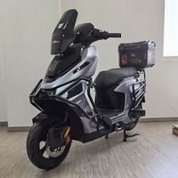 Sepeda Motor Listrik Kecepatan Tinggi 1200W 72V Streetbikes Skuter Moped Model Baru F1 Skuter Listrik Jarak Jauh