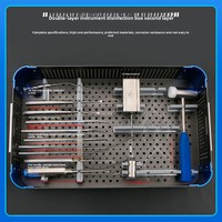 Kit complet d'instruments de chirurgie pour paupières doubles Langminikang – Lifting par fils, incision à lame complète, lifting des sourcils, instrument pour les poches sous les yeux – 39 pièces