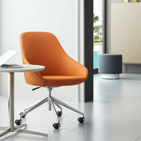 Fauteuil de salon en tissu et cuir Lysun pour salle d'attente, mobilier de bureau moderne en gros pour invités