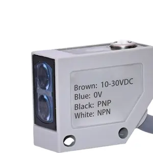 BXuan MR10 диффузного отражения NPN PNP 15 см датчик квадратного лазерного фотоэлектрического переключателя