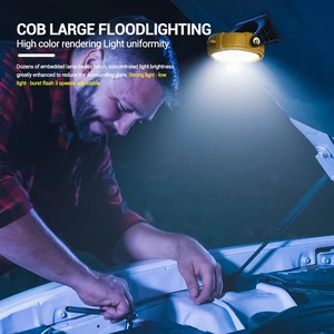 Mini Linterna LED COB Súper Brillante, Linterna de Llavero EDC, Lámpara de Bolsillo para Emergencias al Aire Libre y Camping, con Gancho Magnético Trasero, Lámpara RGB - Product Image 4