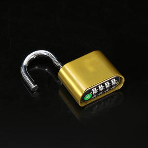 <span class=keywords><strong>Candado</strong></span> de Combinación de Cuatro Dígitos, Corto, Impermeable, Antioxidante y Antirrobo <span class=keywords><strong>para</strong></span> Armario, Mochila, Puerta del Hogar - Product Image 4