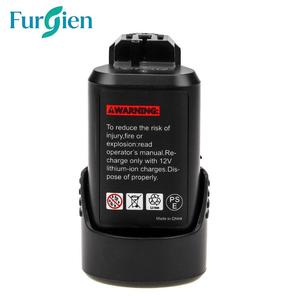 Batteries liquides <span class=keywords><strong>Bosch</strong></span> type B 10,8 V 12 V pour outils électriques <span class=keywords><strong>DREMEL</strong></span> 8200 8220 8300, plus de 500 cycles, certifiées CE - Product Image 1