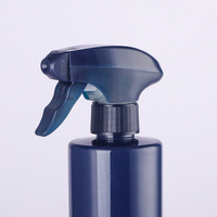 Bouteille pulvérisateur vide rechargeable en PET bleu de 500 ml de haute qualité pour la vente en gros, idéale pour les nettoyants de jardin, les désodorisants d'intérieur et les vaporisateurs personnalisés.