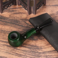 Pipe à fumer en bois de luxe Futeng, pipe à tabac en bois lisse, pipe à fumer portable en bois massif, accessoires de fumage en gros