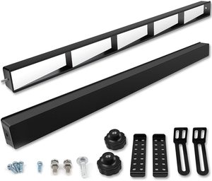 Golf Cart 5 Panel Gương Phù Hợp Với EZGO RXV & TXT, Club Car DS & Precedent, Universal Panoramic <span class=keywords><strong>Rear</strong></span> <span class=keywords><strong>View</strong></span> <span class=keywords><strong>Mirror</strong></span> Phù Hợp Với Hầu Hết Các Xe Golf - Product Image 1