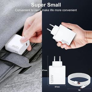 Chargeur mural super rapide avec affichage numérique standard or USB 120W 67W 33W US EU UK avec câble 6A type C pour <span class=keywords><strong>Xiaomi</strong></span> Mi 13 14 - Product Image 3