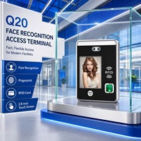 Système de gestion des présences biométriques cloud avec contrôle d'accès par reconnaissance faciale Wi-Fi