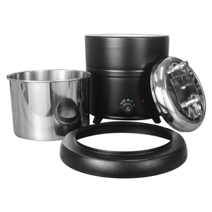 Chauffe-Plats/Soupe Électrique Commercial Miaocai en Acier Inoxydable 13L avec Contrôle Automatique de la Température pour Cuisine de <span class=keywords><strong>Restaurant</strong></span> - Product Image 4