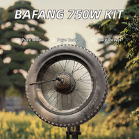 Kit de vélo électrique Fatbike 750W, produit le plus vendu, vélo électrique 48V