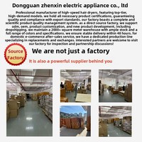 Pengering Rambut Elektrik 1400W Motor Tanpa Sikat Berdaya Tinggi Pengeringan Cepat Melembapkan Kontrol Suhu Konstan 2 Pengaturan Kecepatan