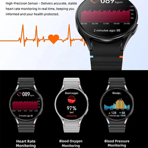 Reloj de Pulsera de Moda Smartwatch para Exteriores con Llamadas BT Redondo de Frecuencia Cardíaca Táctil Completo y Cargador Inalámbrico a Prueba de Agua Watch <span class=keywords><strong>7</strong></span> Max Smartwatch - Product Image 4