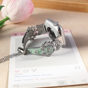 Correa de Reloj Inteligente Ajustable de Aleación Dorada de Lujo Yusslab con Hebilla para Reloj Iwatch10 38-40-41mm - Product Image 3