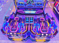Nouvelle console de jeu d'arcade de tir à monnayeur avec support anglais pour 4 joueurs JiaXin JX-SH02 Garantie de 12 mois