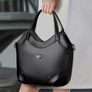 Bolsos de Hombro de Moda para Mujer, Estilo <span class=keywords><strong>Clemence</strong></span>, Bolso de Mano Vintage de PU, Gran Capacidad, Bolsos de Mano de Cuero PU para Mujer 2026 - Product Image 1