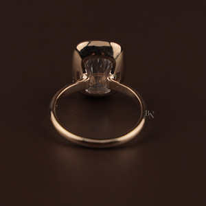 Anillo de Diamante Cultivado en Laboratorio de 7 Quilates para Mujer, Plata, Oro de 10K, Oro de 14K, Oro de 18K, Joyería Fina de Lujo para Compromiso y Boda, Chapado en Oro - Product Image 2