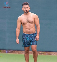 Short de bain pour homme avec logo personnalisé Maillot de bain bronzage avec logo Maillot de bain pour homme Short de plage pour homme