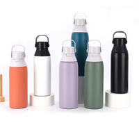 Botol Filter Thermo hadiah olahraga harga grosir botol tutup Filter kualitas cetak kustom terisolasi baja tahan karat