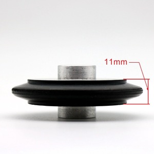 Roue tachymétrique Kone 75 mm x 37,5 mm avec encodeur pour la mesure de vitesse d'ascenseur - Product Image 2