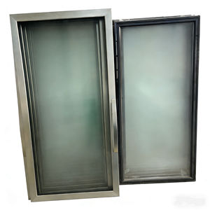 Upright Double-Temperature Air Cooling Glass <b>Door</b> Display Refrigerator Supermarkets Showcase Chilled Goods Boost Sales Clear - Product Image 5