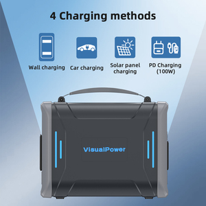 110V/220V 150W 휴대용 파워 스테이션 290Wh LiFePO4 파워 뱅크 백업 배터리 팩 CPAP 노트북 여행 와이파이 라우터 야외용 - Product Image 6