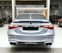 Kit carrosserie PP ABS S63 AMG Conversion B Style, pare-chocs avant/arrière, diffuseur, échappement, Mercedes W223 2021-2023, ajustement universel, garantie 1 an
