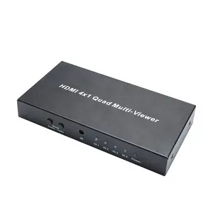 HDMI Switcher 4X1 3D מלא HD 1920*1080P 60Hz HDMI ספליטר 4 ב 1 החוצה עם מרחוק שליטה
