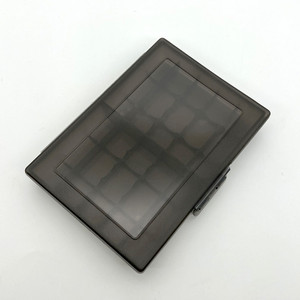 Estuche portátil para baterías, caja de almacenamiento de plástico transparente con 10 ranuras para pilas AA AAA - Product Image 3