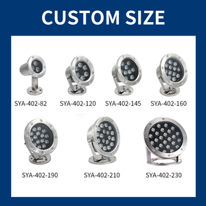 Luces Subacuáticas de DC12V 24V IP68 RGBW 6W 12W 24W LED accesorios de inundación - Product Image 2