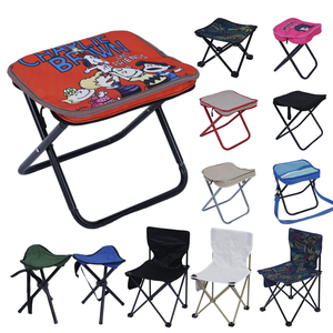 Silla Plegable Cuadrada Mini Entai, Personalizable, Ultraligera, de Acero al Carbono y Poliéster, para Camping, Jardín, Comedor, Apartamento Compacto - Product Image 6