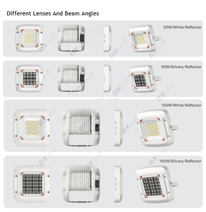 <span class=keywords><strong>Lampe</strong></span> de station-service à LED 50w 100w IP65 étanche <span class=keywords><strong>pour</strong></span> garages encastrés <span class=keywords><strong>pour</strong></span> parking, plafond, auvent à LED - Product Image 3