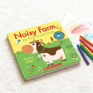 Libro de Sonidos con Tapa Dura para Niños - Certificado por CPSIA y CPC, Audiolibro de Cuentos en Inglés con Control Táctil - Product Image 3