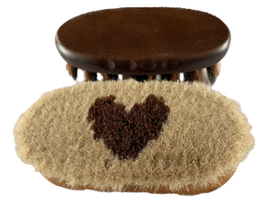 <span class=keywords><strong>Cepillo</strong></span> de madera con diseño personalizado para la cara del <span class=keywords><strong>caballo</strong></span>, con peine de pelo de cabra suave, logotipo personalizado disponible, para áreas sensibles, modelo HO04ZZ-3H - Product Image 2