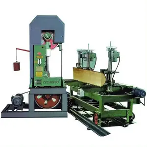 High Efficiency Vertical Band Saw Machine With Hydraulic Carriage For Mozambique