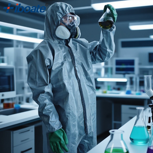 Combinaison de Protection chimique résistante d'alcali acide de combinaison de Protection hautement dangereuse d'Iboate - Product Image 5