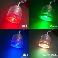 Spot LED RGBW COB MR16 de haute qualité Benory 24V KNX DALI PWM Loxone, blanc réglable CCT 2000K-6000K, dimmable, IRC95