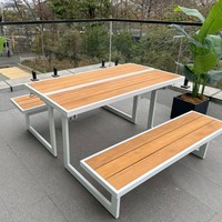 Ensemble table et chaises pliantes en métal multifonctionnel pour extérieur, idéal pour la cour, facile à déplacer et à ranger, JUNYI