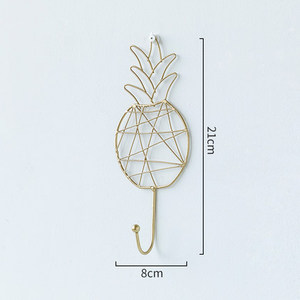 Set Di 3 <span class=keywords><strong>Oro</strong></span> di Attaccatura di Parete Decorativa Pianta in Vaso di fiori Titolare per Piante Grasse e Erbe Outdoor Indoor Decorazioni Per La Casa - Product Image 2