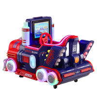 Manège interactif à monnayeur pour enfants, voiture de dessin animé à bascule, équipement de divertissement pour centre commercial, aire de jeux, salle d'arcade - Vente chaude