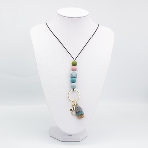 Nouvelle tendance <span class=keywords><strong>Collier</strong></span> de <span class=keywords><strong>dentition</strong></span> pour bébé sans BPA pour <span class=keywords><strong>maman</strong></span> Perles en silicone <span class=keywords><strong>Collier</strong></span> de <span class=keywords><strong>dentition</strong></span> en silicone Charmes pour bijoux - Product Image 2