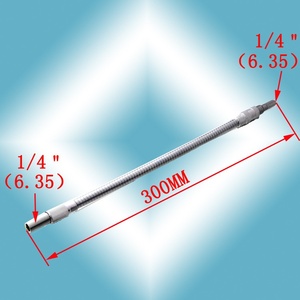 Volume discounts available. Metal universal flexible shaft, <b>bit</b> adapter rod for multi-angle work, flexible shaft connector for - Product Image 5