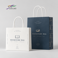 Sac en papier électronique personnalisé avec poignée en corde, impression de logo, emballage haut de gamme pour accessoires mobiles, vente au détail