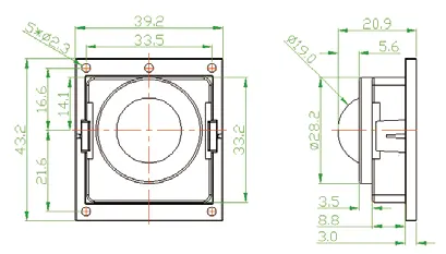 XINHE उच्च गुणवत्ता एम्बेडेड यांत्रिक ट्रैकबॉल माउस के लिए 19mm G19 औद्योगिक नियंत्रण यूएसबी PS2 PS232