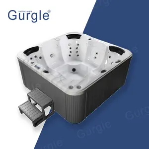 Gurgle精致水疗浴缸按摩按摩浴缸水疗浴缸5人装