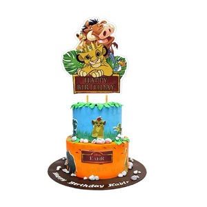 Decoraciones para Fiesta de Cumpleaños de Niño con Temática del <span class=keywords><strong>Rey</strong></span> León, Vasos de Papel, Platos, Mantel, Globos para Niños, Artículos de Decoración para Baby Shower - Product Image 2